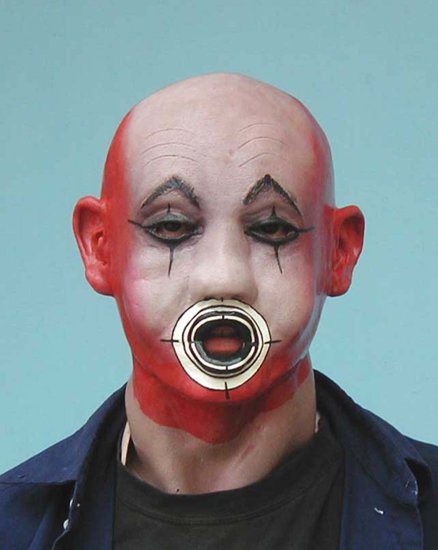 Bulls Eye Foam Latex Mask