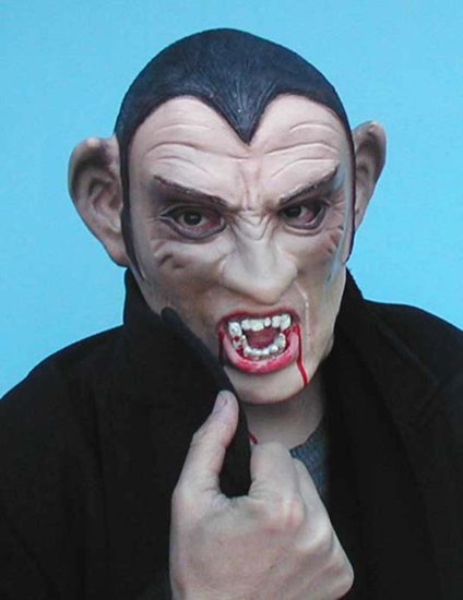 Dracula Blood Sucker Foam Latex Mask