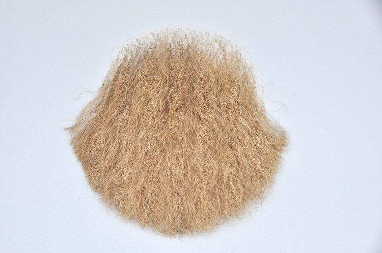 Human Hair Natural Merkin Female Pubic Toupee