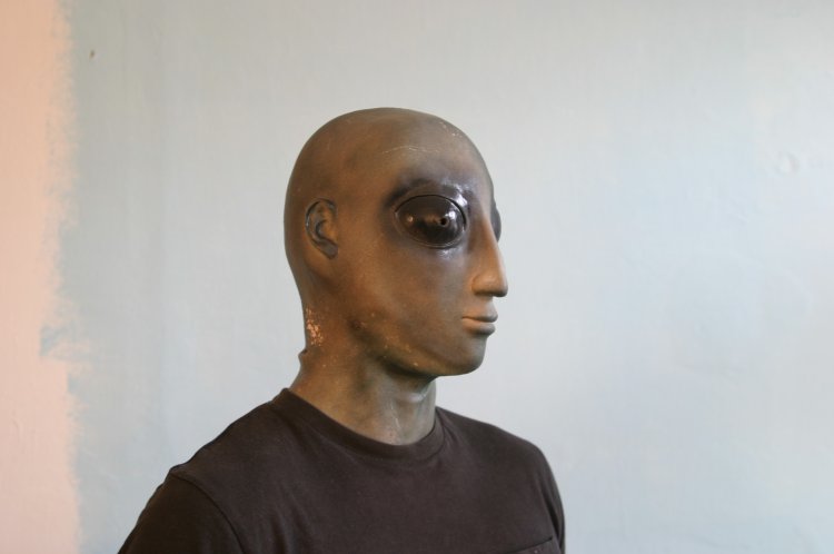 Alien Foam Latex Halloween Mask!