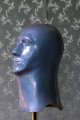 Ultimate Blue  Metalic Blueman Foam Latex Mask